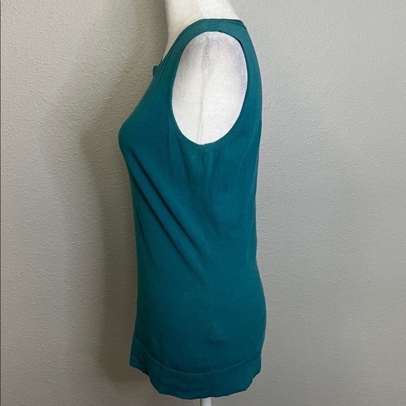 Lafayette 148 Lightweight Sweater Shell Blue Size Small - Picture 4 of 8